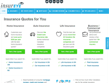 Tablet Screenshot of insureye.com